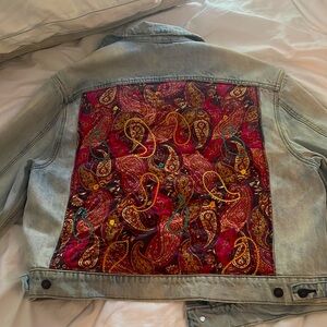 Like new free people denim jacket